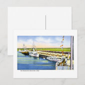 Port Brownsville, Brownsville, Texas Briefkaart (Voorkant / Achterkant)