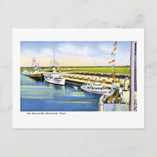 Port Brownsville, Brownsville, Texas Briefkaart