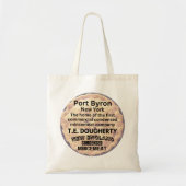 Port Byron, New York Home of Commercial Mincemeat Tote Bag (Voorkant)