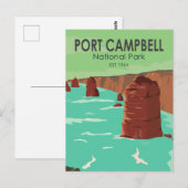 Port Campbell National Park Australia  Briefkaart (Voorkant / Achterkant)