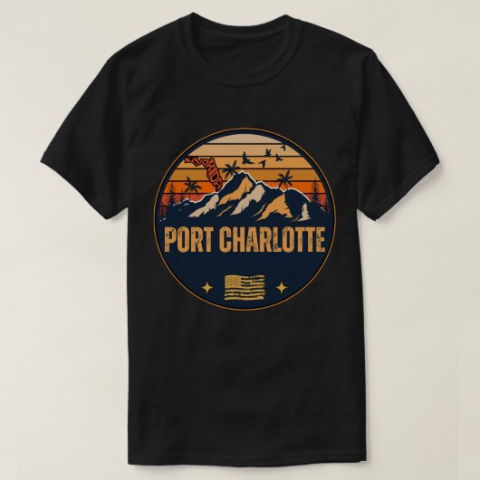 Port Charlotte, Florida T-shirt (Design voorkant)