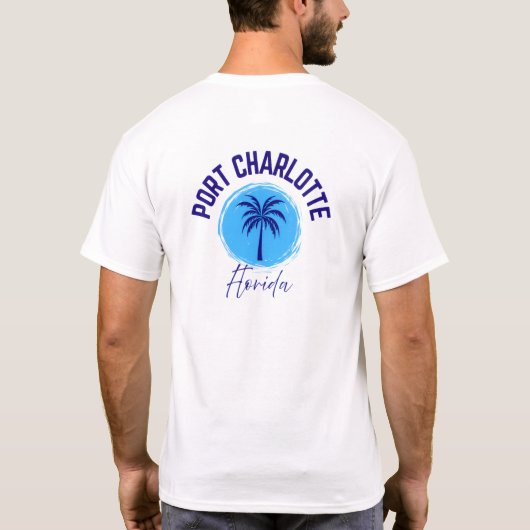 Port Charlotte Florida T-Shirt (Achterkant)