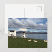 Port Charlotte Lighthouse, eiland Islay, Schotland Briefkaart (Voorkant / Achterkant)