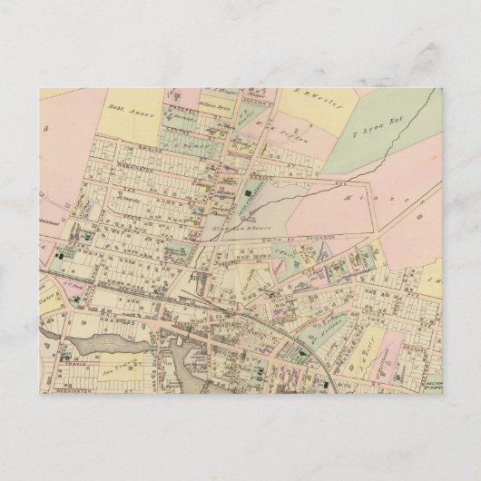 Port Chester, New York 2 Briefkaart (Voorkant)