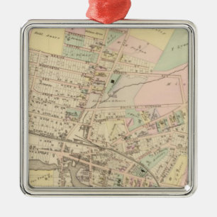 Port Chester, New York 2 Metalen Ornament