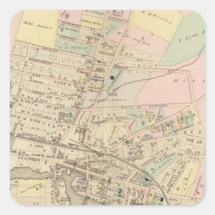Port Chester, New York 2 Vierkante Sticker