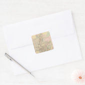 Port Chester, New York 2 Vierkante Sticker (Envelop)