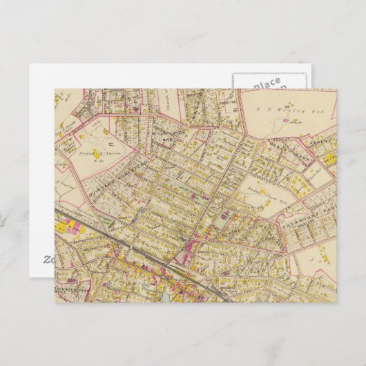 Port Chester, New York Briefkaart (Voorkant / Achterkant)