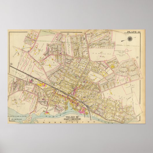 Port Chester, New York Poster (Voorkant)
