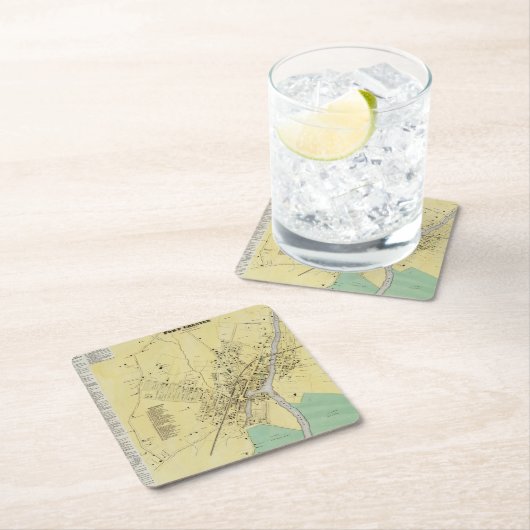 Port Chester, NY Kartonnen Onderzetters (Insitu)