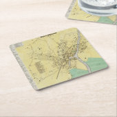 Port Chester, NY Kartonnen Onderzetters (Schuin)