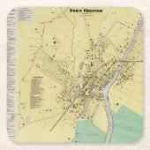 Port Chester, NY Kartonnen Onderzetters (Voorkant)