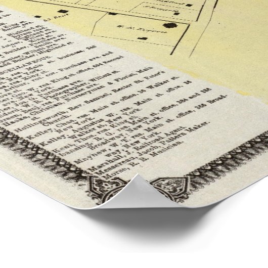 Port Chester, NY Poster (Hoek)