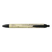 Port Chester, NY Zwarte Inkt Pen (Achterkant)
