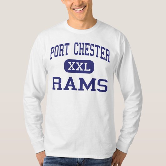 Port Chester - Rams - High Port Chester New York T-shirt (Voorkant)