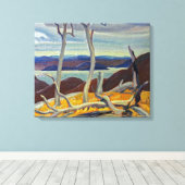 Port Coldwell Bay | Franklin Carmichael | Canvas Afdruk (Insitu (Houten vloer))
