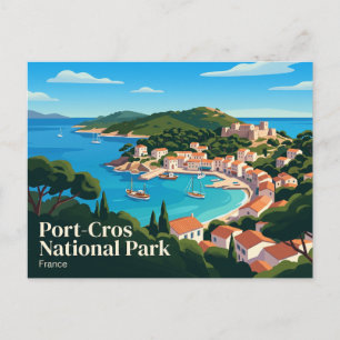Port-Cros Nationaal Park Frankrijk Briefkaart
