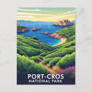 Port-Cros Nationaal Park Frankrijk Reizen Briefkaart