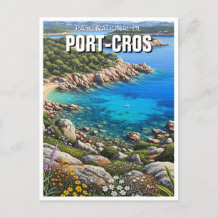 Port-Cros Nationaal Park Frankrijk Reizen Briefkaart