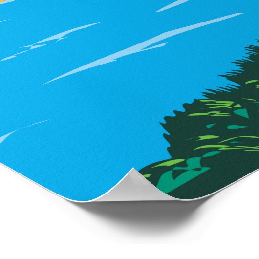 Port - Cros National Park Frankrijk  Poster (Hoek)