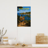 Port-Cros – Oude Reisposter Poster (Keuken)