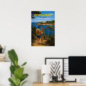 Port-Cros – Oude Reisposter Poster (Thuiskantoor)