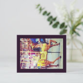 Port Dalhousie Carousel Briefkaart (Staand voorkant)
