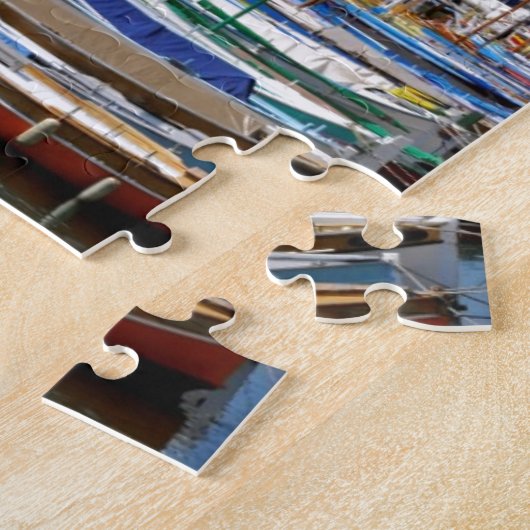 Port de Nice in Frankrijk Legpuzzel (Zijkant)