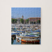 Port de Nice in Frankrijk Legpuzzel (Verticaal)
