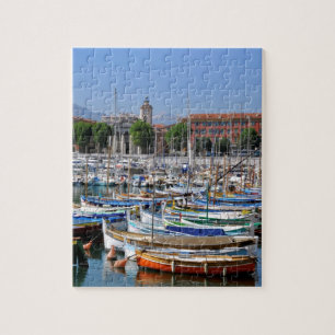 Port de Nice in Frankrijk Legpuzzel
