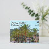 Port de Soller Mallorca Briefkaart (Staand voorkant)