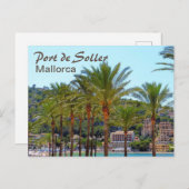 Port de Soller Mallorca Briefkaart (Voorkant / Achterkant)