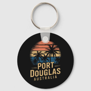 Port Douglas Australië Vakantie Souvenirs Familie Sleutelhanger