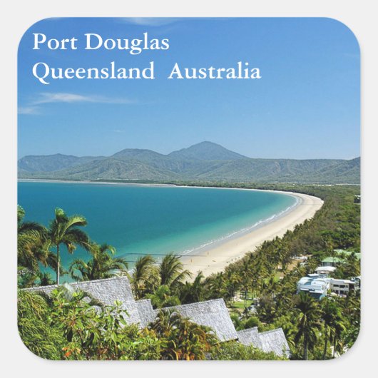 Port Douglas Sticker (Voorkant)