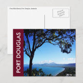 port douglas strand uitzicht briefkaart (Voorkant / Achterkant)