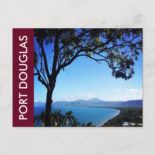 port douglas strand uitzicht briefkaart (Voorkant)