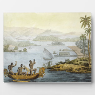 Port Dury, bord 75 van Le Costume Ancien et Mod Fotoplaat