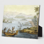 Port Dury, bord 75 van Le Costume Ancien et Mod Fotoplaat (Zijkant)