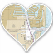 Port Everglades Florida Grafiek Sticker (Voorkant)