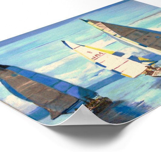 Port Hardy Sailing Regatta - Poster (Hoek)