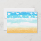 Port hole Beach Cruise Tafel Zitnummer Kaart (Achterkant)