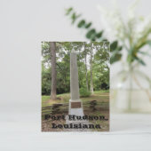 Port Hudson Battlefield Monument Briefkaart (Staand voorkant)