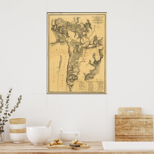 Port Hudson Poster (Keuken)