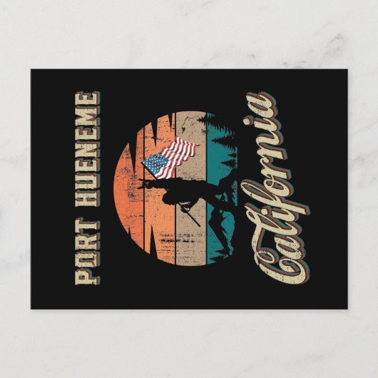 Port Hueneme California Briefkaart (Voorkant)