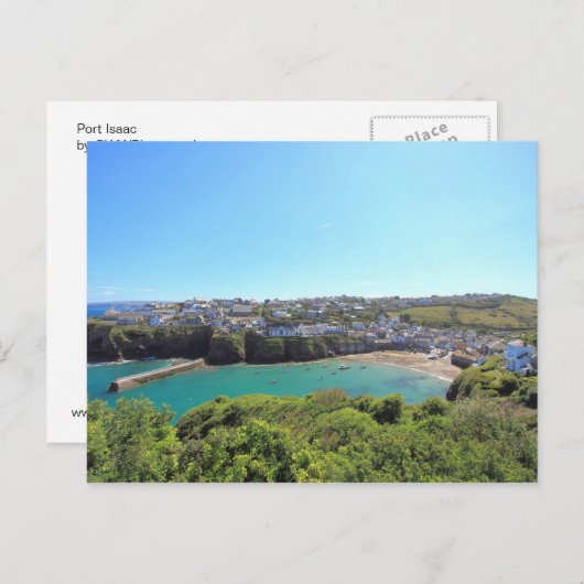 Port Isaac Briefkaart (Voorkant / Achterkant)