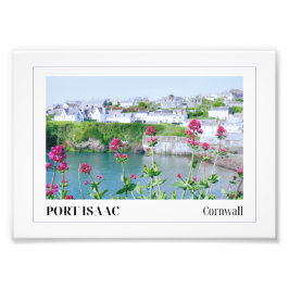 Port Isaac, Cornwall Foto Afdruk