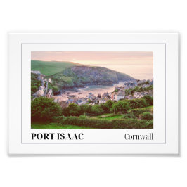 Port Isaac, Cornwall Foto Afdruk