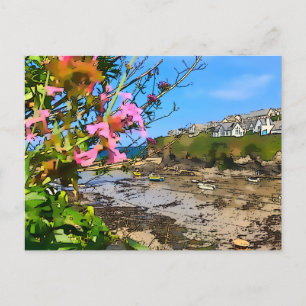 Port Isaac Cornwall Harbor Fisherman's Friends Briefkaart
