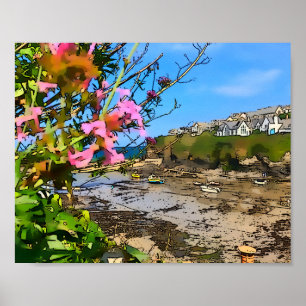 Port Isaac Cornwall Harbor Fisherman's Friends Poster