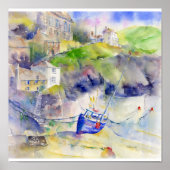 Port Isaac Cornwall Poster (Voorkant)